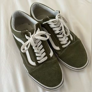 Green Old Skool canvas VANS